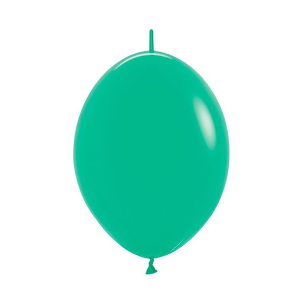 Imagen de Globos Verdes Fashion Sólido 30cm Cadena Sempertex LOL-030 (25)