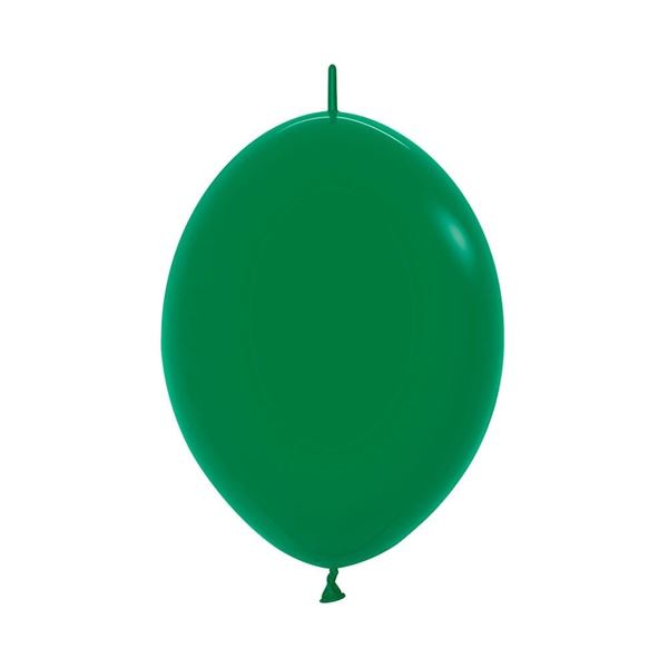 Imagen de Globos Verde Selva Fashion Sólido 15cm Cadena Sempertex LOL6-032 (50)