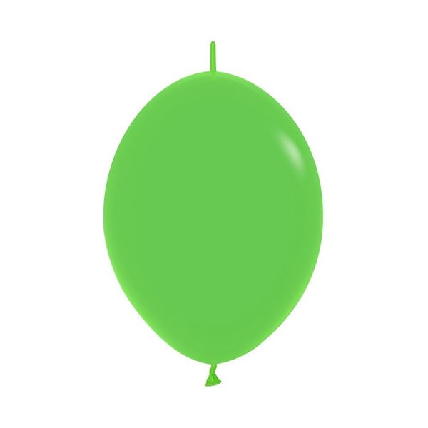 Picture of Globos Verde Lima Fashion Sólido 15cm Cadena Sempertex LOL6-031 (50)