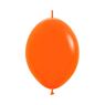 Picture of Globos Naranja Fashion Sólido 15cm Cadena Sempertex LOL6-061 (50)