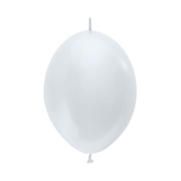 Imagens de Globos Blanco Satín 15cm Cadena Sempertex LOL6-405 (50)