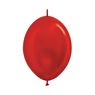 Imagens de Globos Rojo Metal 15cm Cadena Sempertex LOL6-515 (50)