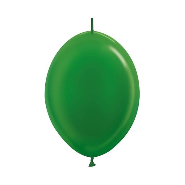 Imagens de Globos Verde Metal 15cm Cadena Sempertex LOL6-530 (50)