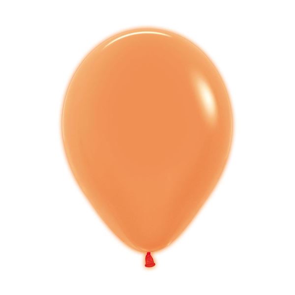 Imagens de Globos Naranja Neón 30cm Sempertex R12-261-12 (12)