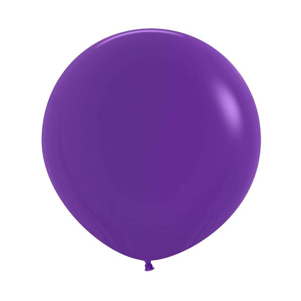 Imagen de Globos Morados Fashion Sólido 60cm Sempertex R24-051 (10)