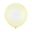 Picture of Globos Amarillo Pastel Cristal 60cm Sempertex R24-321 (10)