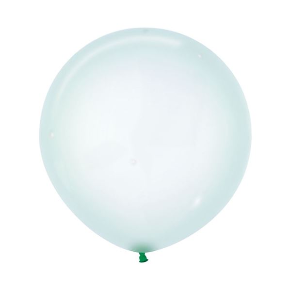 Imagens de Globos Verde Pastel Cristal 60cm Sempertex R24-331 (10)