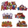 Imagen de Cartel Feliz Halloween Infantil surtido (37cm)