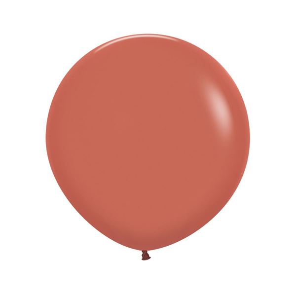 Imagens de Globos Terracota Fashion Sólido 60cm Sempertex R24-072 (10)