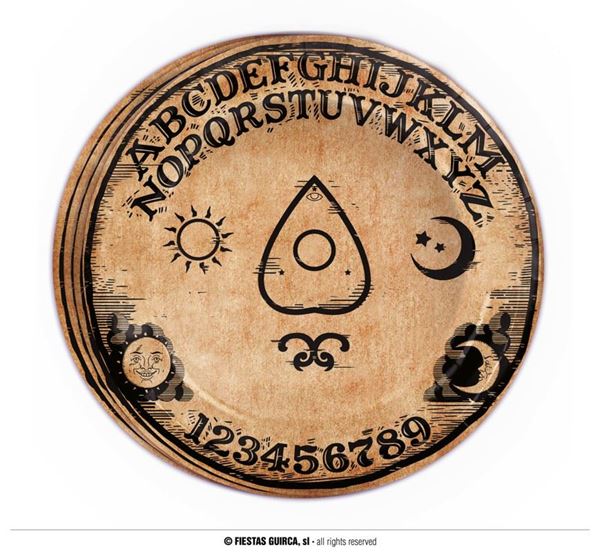Bandeja Tablero Ouija cartón (2 uds)✔️ por sólo 1,53 €. Envío en 24h.  Tienda Online. . ✓. Artículos de decoración  para Fiestas.