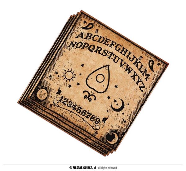 Imagens de Servilletas Ouija Halloween 33cm (12 uds.)