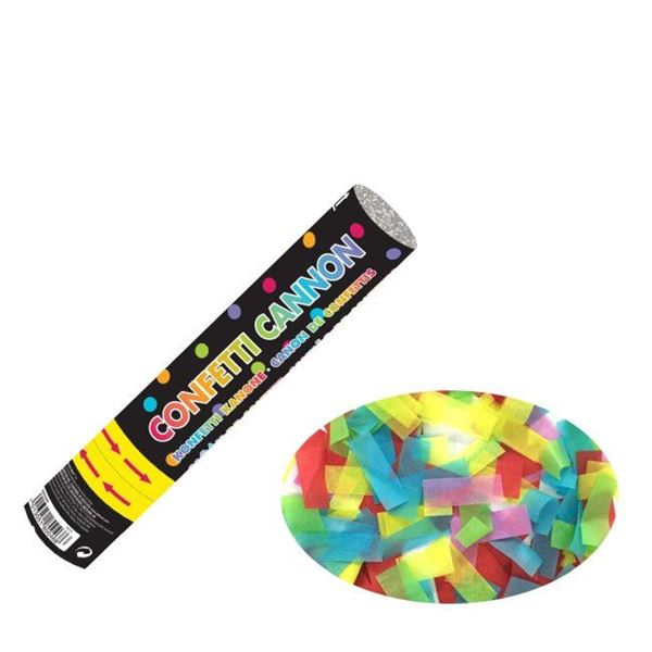 Cañón de confeti para fiestas (paquete de 6) – Anfly multicolor  disparadores de confeti, lanzador de confeti biodegradable para cumpleaños