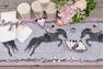 Imagens de Platos Caballos Equitación Hípica cartón 23cm (10 unidades)