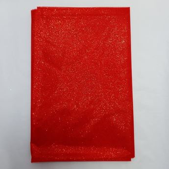 Picture of Mantel Rojo Glitter Tela (240cm x 140cm)