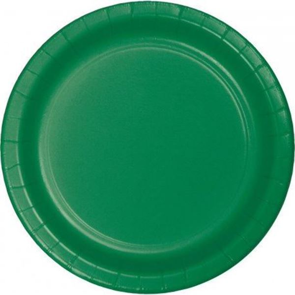 Picture of Platos Verdes Celebrations cartón 23cm (8 uds.)