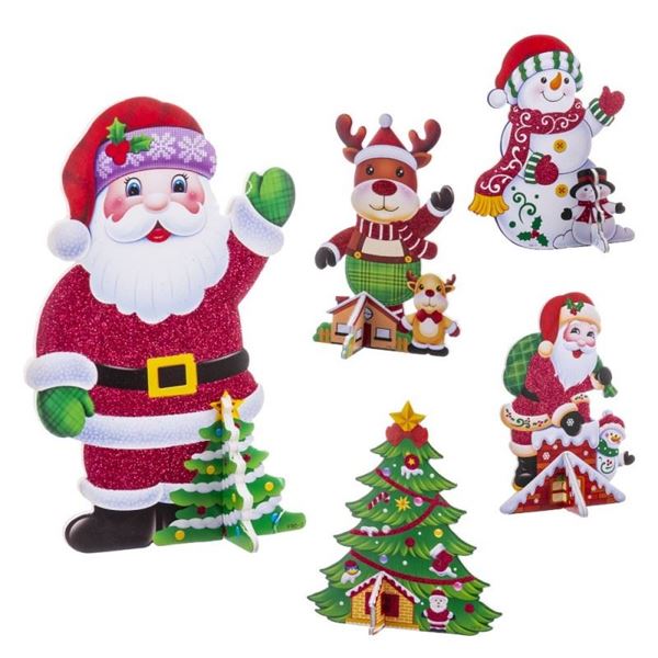 Imagen de Decorado Colgante Navideño Figura Foam (21cm)