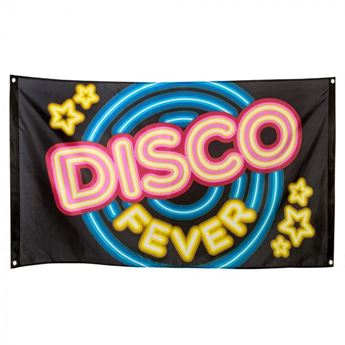 Imagen de Bandera Disco Fever tela (150cm x 90cm)