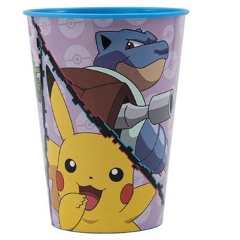 Imagen de Vaso de Pokémon Plástico Duro Reutilizable 260ml (1 unidad)