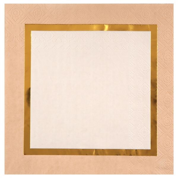 Picture of Servilletas Crema Chic papel 33cm (20 unidades)