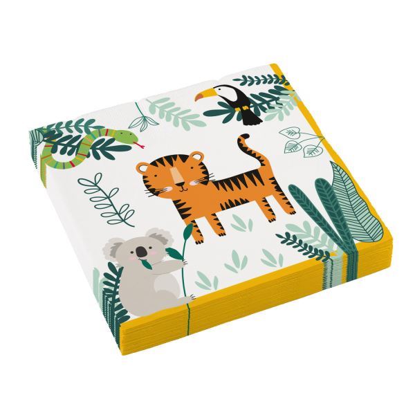 Imagen de Servilletas Safari papel 33cm (16 unidades)