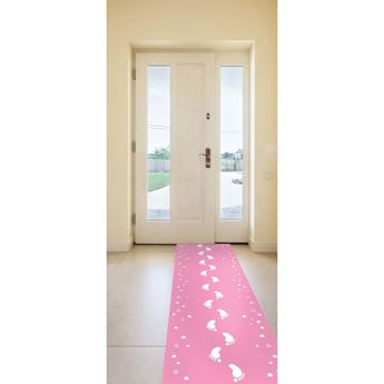 Imagens de Alfombra Baby Shower Rosa (2,5m x 53cm)
