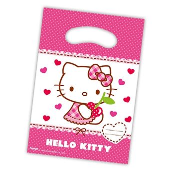Picture of Bolsas Chuches Hello Kitty Rosa plástico (6 unidades)