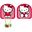 Imagens de Piñata Hello Kitty roja
