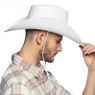 Imagen de Sombrero de Vaquero cowboy Blanco Adulto