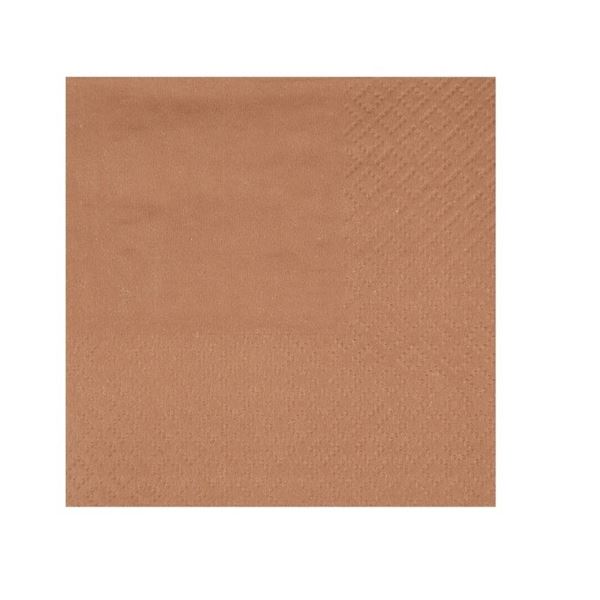 Picture of Servilletas Bronce pequeñas SX (25 uds.)