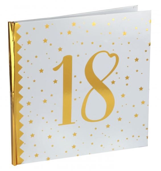 Libro de Firmas 18 Cumpleaños (24cm)✔️ por sólo 6.12 €. Envío en