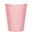 Imagen de Vasos Rosa Pastel Celebrations cartón (8 unidades)