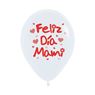 Imagens de Globos Feliz Día Mami Látex (12 unidades)