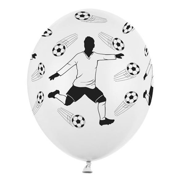 Bolsa de 8 globos de Futbol
