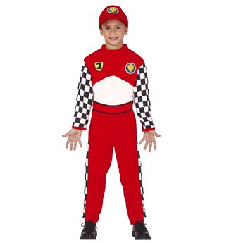Alfombra para habitación infantil con motivos de coche de carreras de  Fórmula 1 rojo