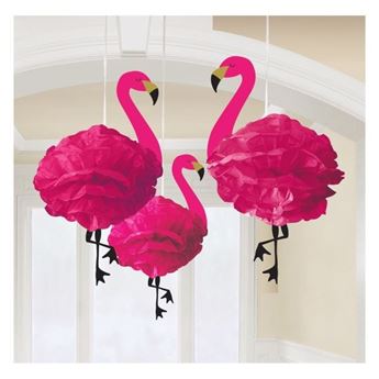 Imagens de Decorados Colgantes Flamencos (3 unidades)