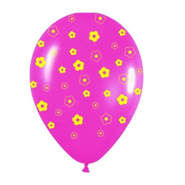 Imagens de Globos Margaritas Látex (10 unidades)