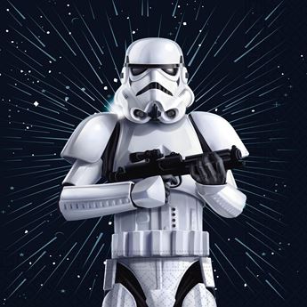 Picture of Servilletas de Star Wars Galaxy papel 33cm (20 unidades)