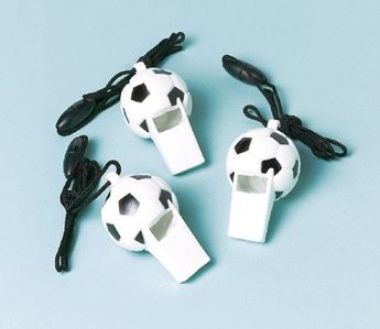 Imagens de Juguetes Collar Silbatos Fútbol (12 unidades)