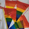 Picture of Banderín Orgullo LGBT de 45cm de plástico (8m)