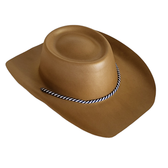 Imagen de Sombrero de Vaquero Marrón Adulto Foam