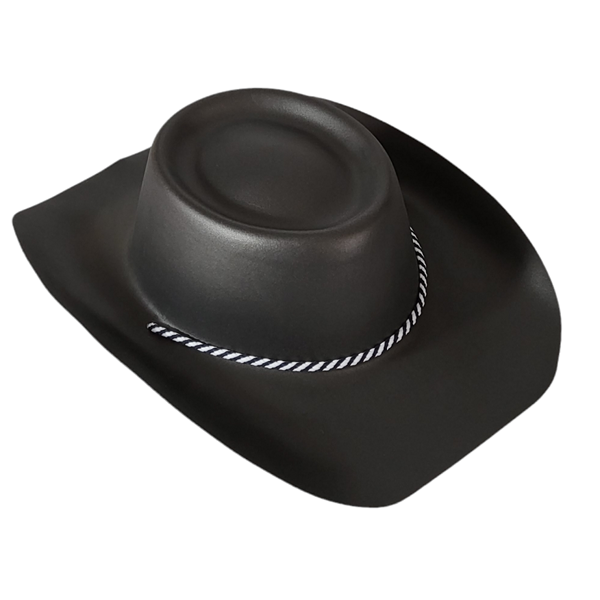 Imagen de Sombrero de Vaquero cowboy Negro adulto foam