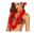 Picture of Collar Lei Hawaiano Rojo