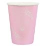 Picture of Vasos Comunión y Bautizo Rosa cartón (10 unidades)