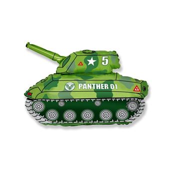 Imagen de Globo Tanque Militar Panther 01 Foil (80cm)