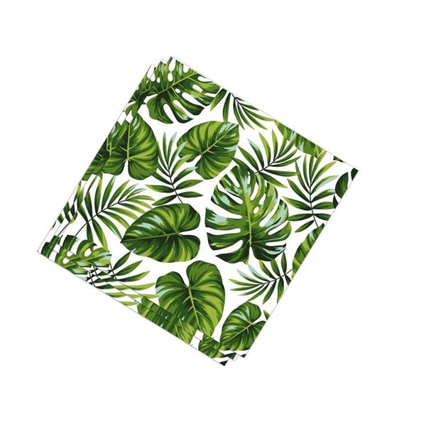 Imagen de Servilletas Hojas Tropical papel 33cm (12 uds)