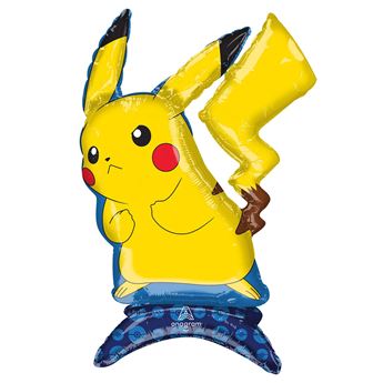 Imagen de Globo de Pokémon Pikachu de Pié (61cm)