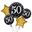 Picture of Bouquet Globos 50 Años Elegantes (5 uds.)