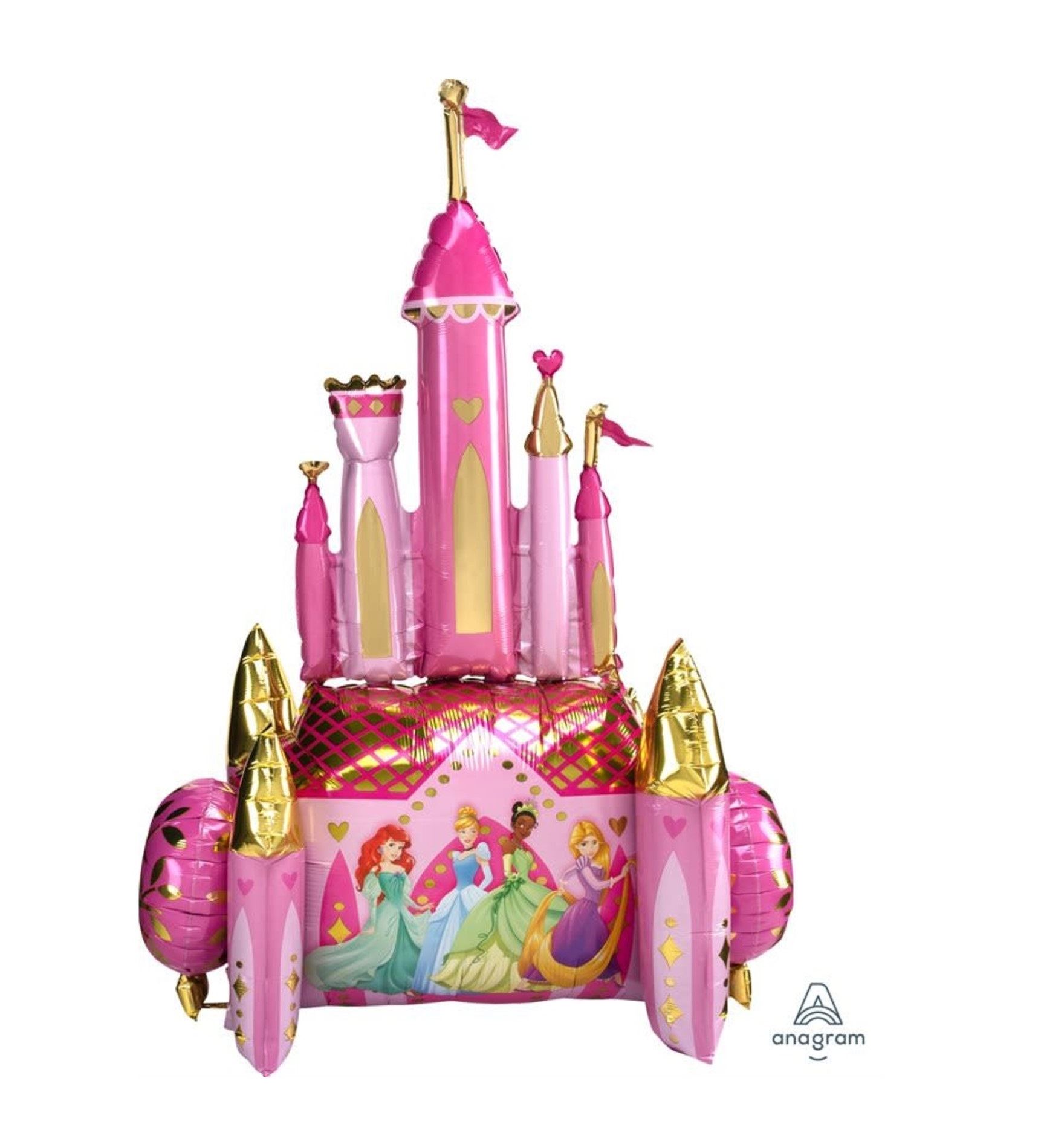Globo Castillo de Princesas Disney Gigante (139cm)✔️ por sólo 25,80 €.  Envío en 24h. Tienda Online. . ✓. Artículos  de decoración para Fiestas.