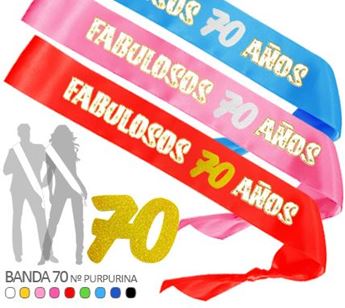 Picture of Banda Fabulosos 70 Años tela 
