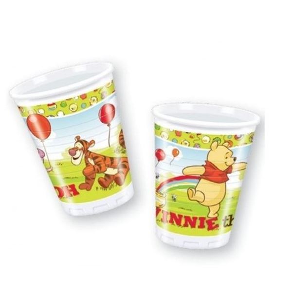 Imagen de Vasos Winnie the Pooh plástico (10 unidades)